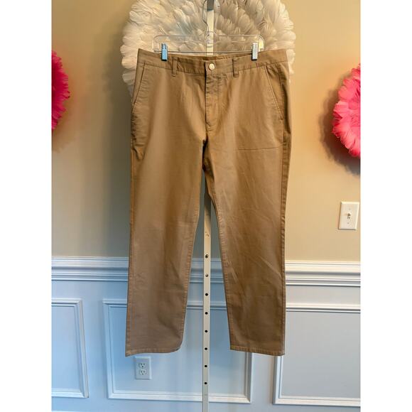 BONOBOS TAN CHINO PANTS SIZE 36/30 - Picture 1 of 4
